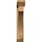 Ekena Millwork Imperial Slat Rough Sawn Bracket w/ Offset Brace, Western Red Cedar, 6"W x 34"D x 34"H BKT0604X34X34IMP06RWR - alternate 3